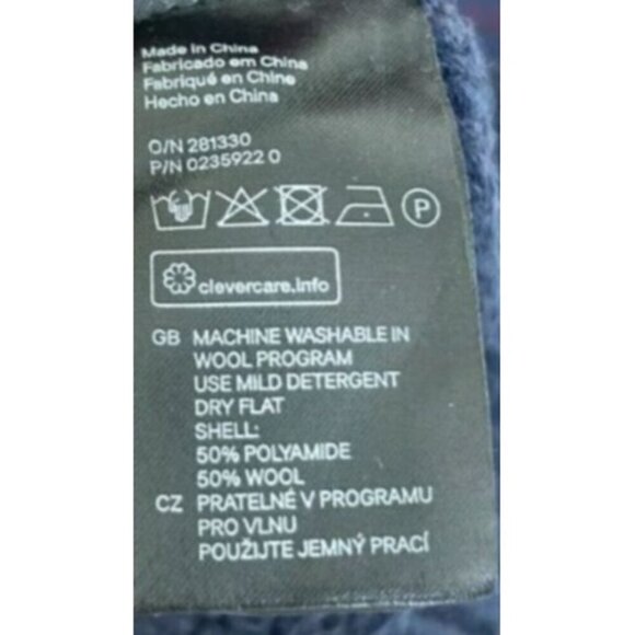 Colorful Space Dyed Stripes Oversized Cozy Sweater H&M LOGG - Picture 12 of 12